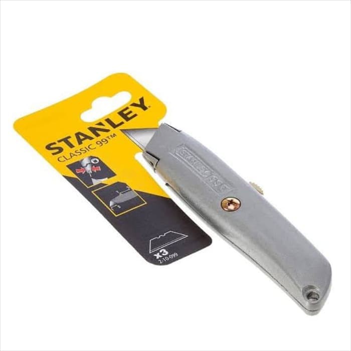 

Stanley Pisau Cutter Classic 99 Retractable Utility Knife 10-099