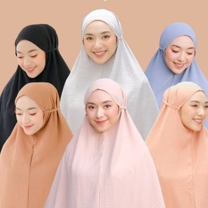 BERGO CRINKLE AIRFLOW PREMIUM/BERGO CRINKLE AIRFLOW/JILBAB INSTAN/BERGO CRINKLE/JILBAB BERGO INSTAN 