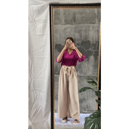 Chesy Pants // Celana Kulot Tali Highwaist