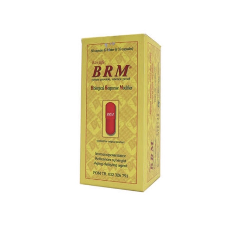 Biolife BRM box 60 kapsul ( suplemen kesehatan anti cancer )