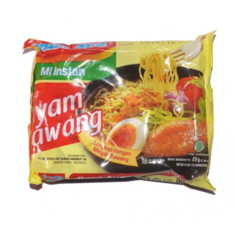 

Indomie/mi instan/Indomie ayam bawang