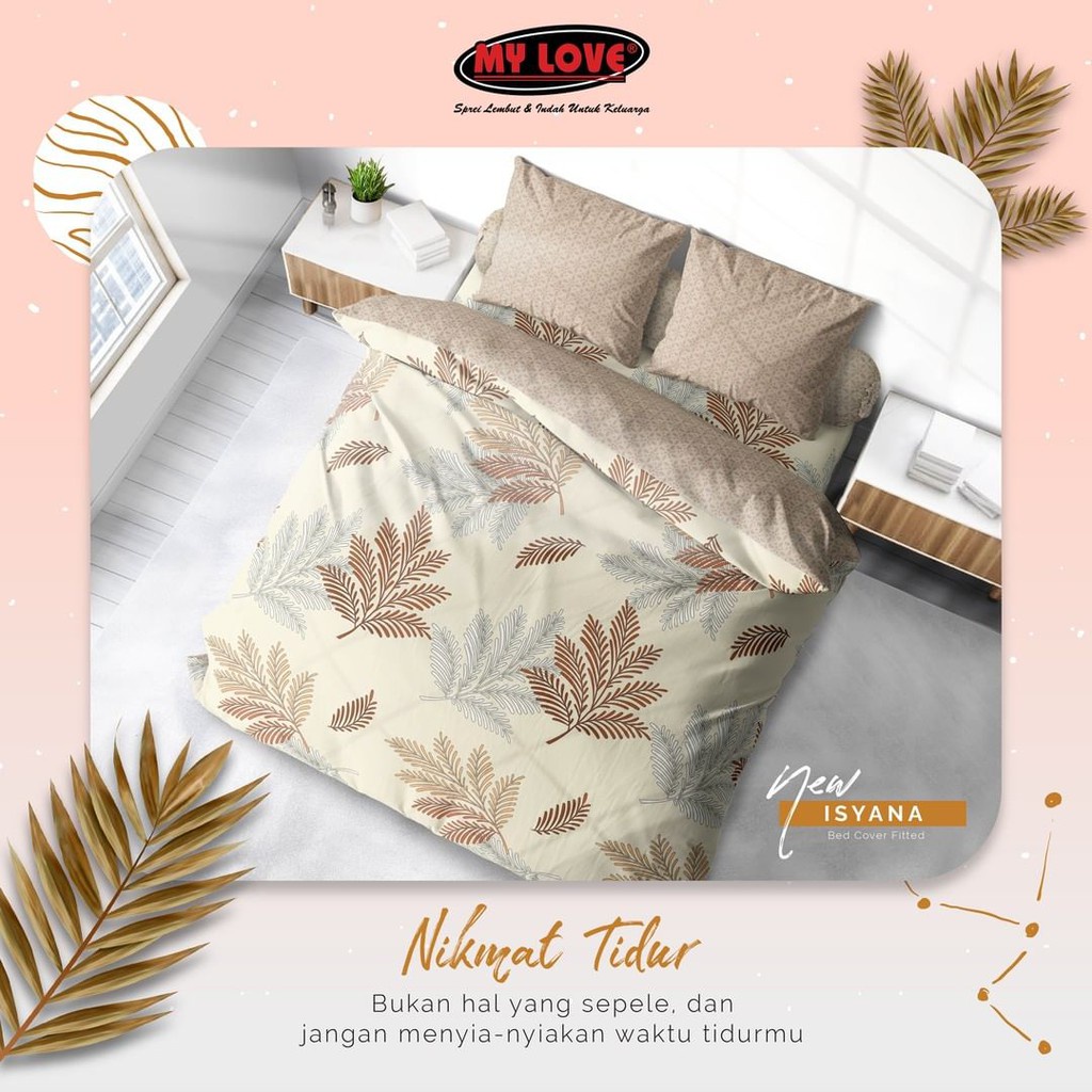 SPREI MY LOVE 160 X 200 TINGGI 30 CM