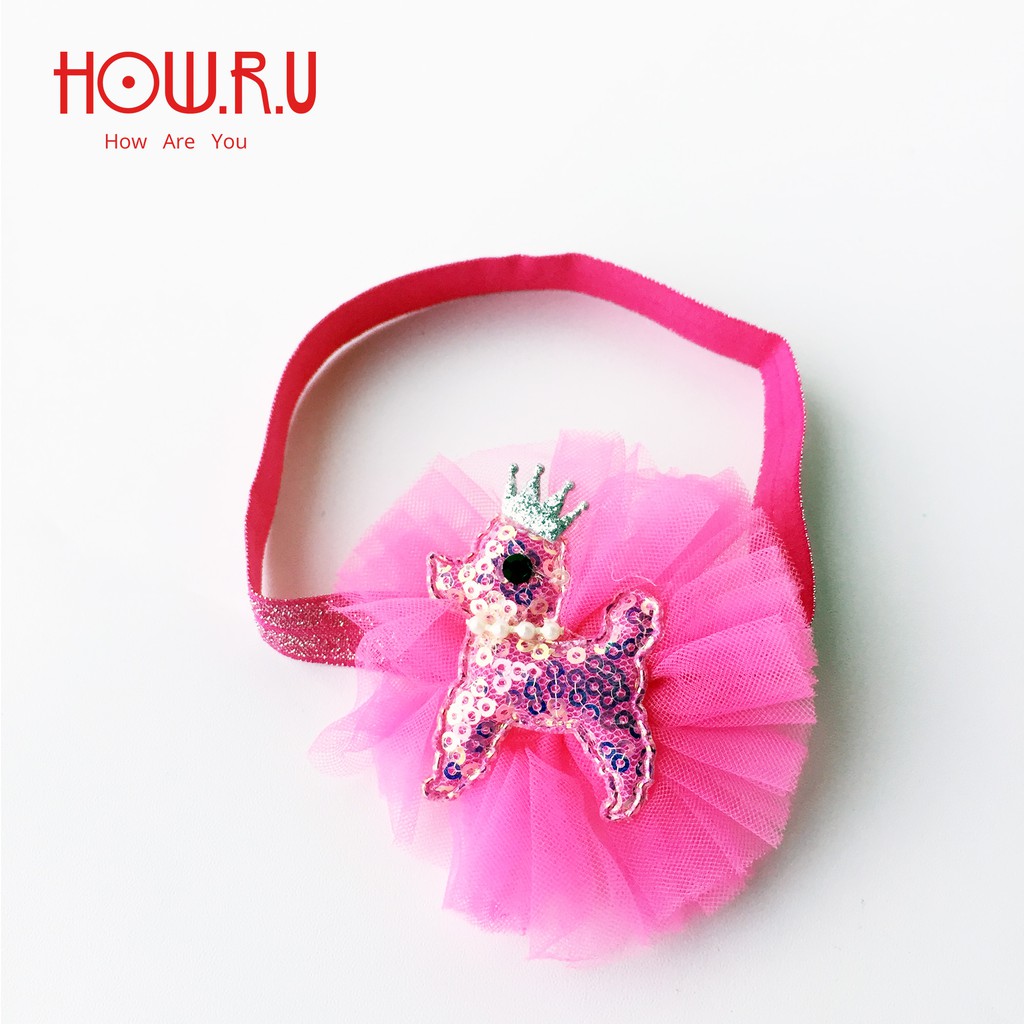 HOW.R.U | Bando Karet Elastis untuk Bayi perempuan 0819C