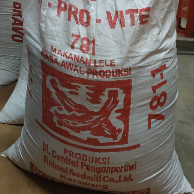 Pakan lele Hi Pro Vite 781-1 Note 10KG anakan ikan