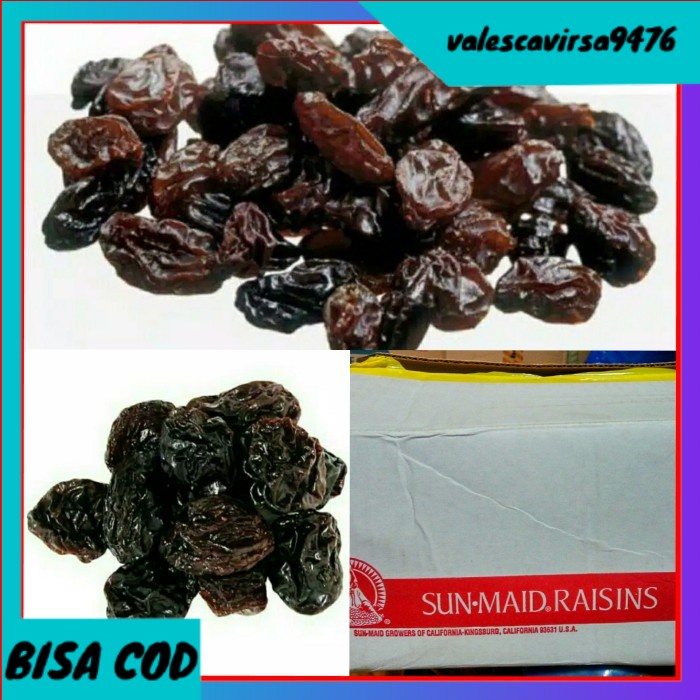 

⭐BISA COD⭐ kismis sun maid, raisins sunmaid repack 1kg