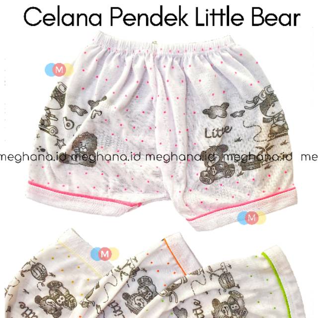 1 PCS CELANA PENDEK HARIAN  MURAH LITLE BEAR Shopee Indonesia