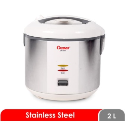 Cosmos Rice Cooker Magicom 2 Liter Stainless Steel CRJ-9303 2L GARANSI