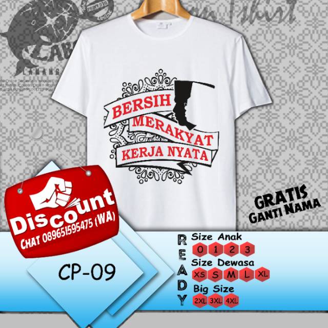 Kaos Jokowi Merakyat | Kaos Jokowi Amin | Kaos Jokowu Murah | #01indonesiamaju | 2019 Tetap Jokowi