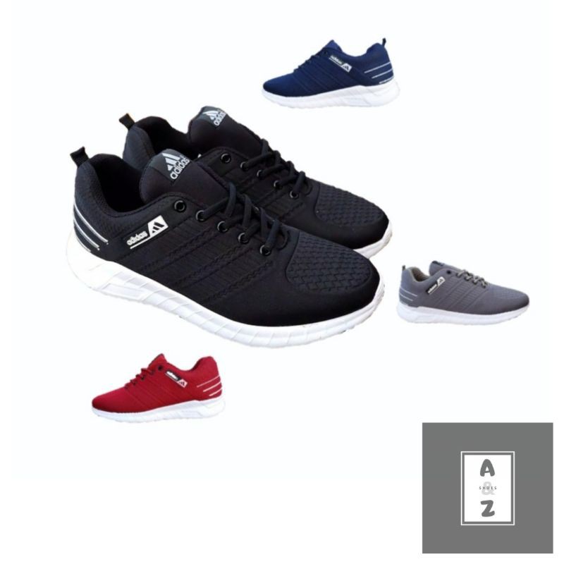 SEPATU ADIDAS SNEAKERS OLAHRAGA COWOK MURAH