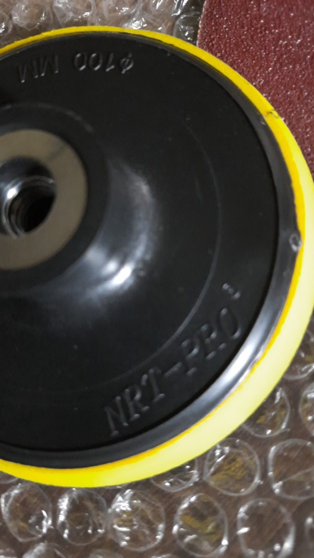 Tatakan Amplas Velcro 4 Inci Inch - Gerinda Grinder