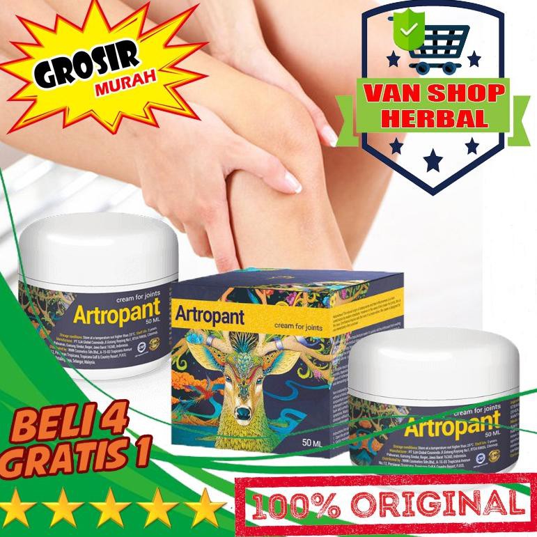 Harga Termurah V9QKR CREAM ARTROPANT OBAT NYERI SENDI TULANG ORIGINAL J68 Laris