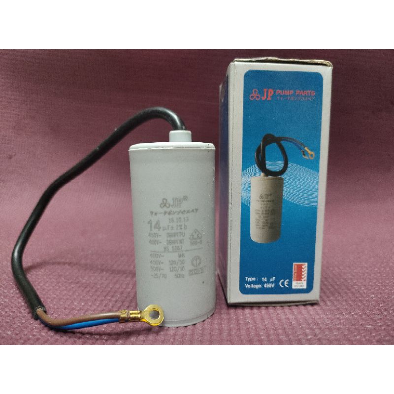 JP Kapasitor Bulat 14uf 450V Kapasitor Kabel 14uf 450V MURAH