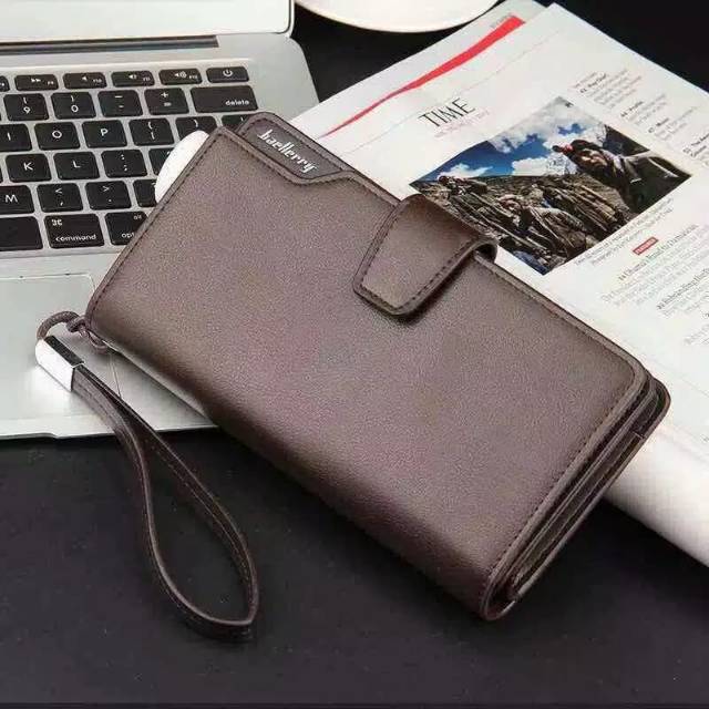 (DM2) DOMPET BAELLERRY AS016-3 ORIGINAL KULIT UNISEX BISA DIGUNAKAN WANITA DAN PRIA/DOMPET 22 SLOT KARTU