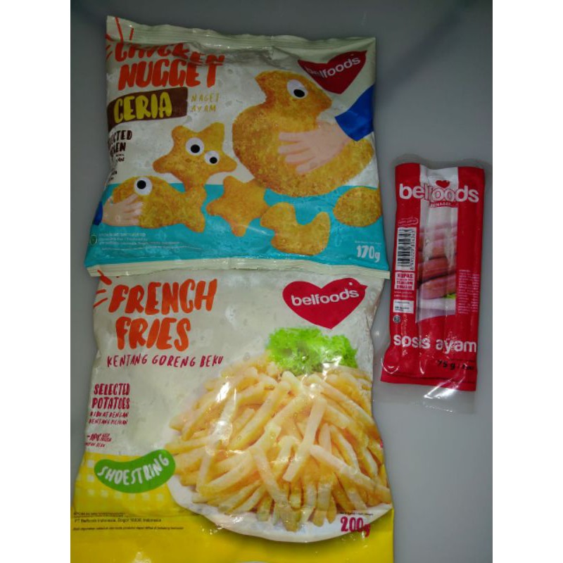 Nugget belfoods kentang sosis paket belfoods hemat