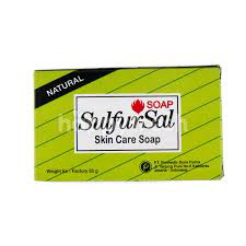 SULFUR SAL SOAP || SULFUR SAL SABUN BATANG || SULFUR SAL SKIN CARE SOAP || SULFUR SAL || SULFUR SAL EFEKTIF UNTUK MENGOBATI JERAWAT WAJAH DAN BADAN