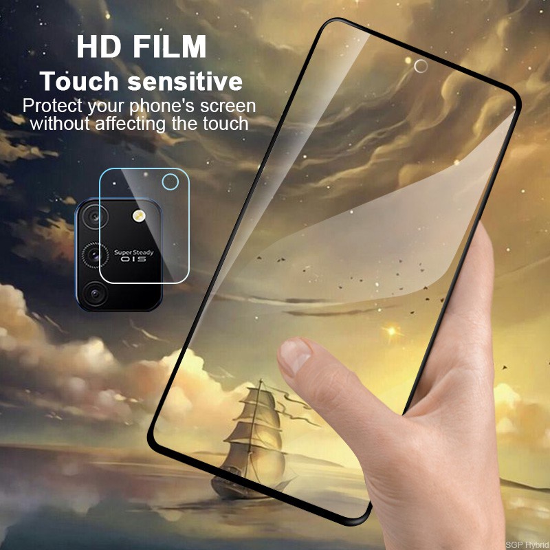 Pelindung Layar Tempered Glass Samsung Galaxy S9 S9 Plus S10 S10 Plus S10 Lite Paket 2 in 1