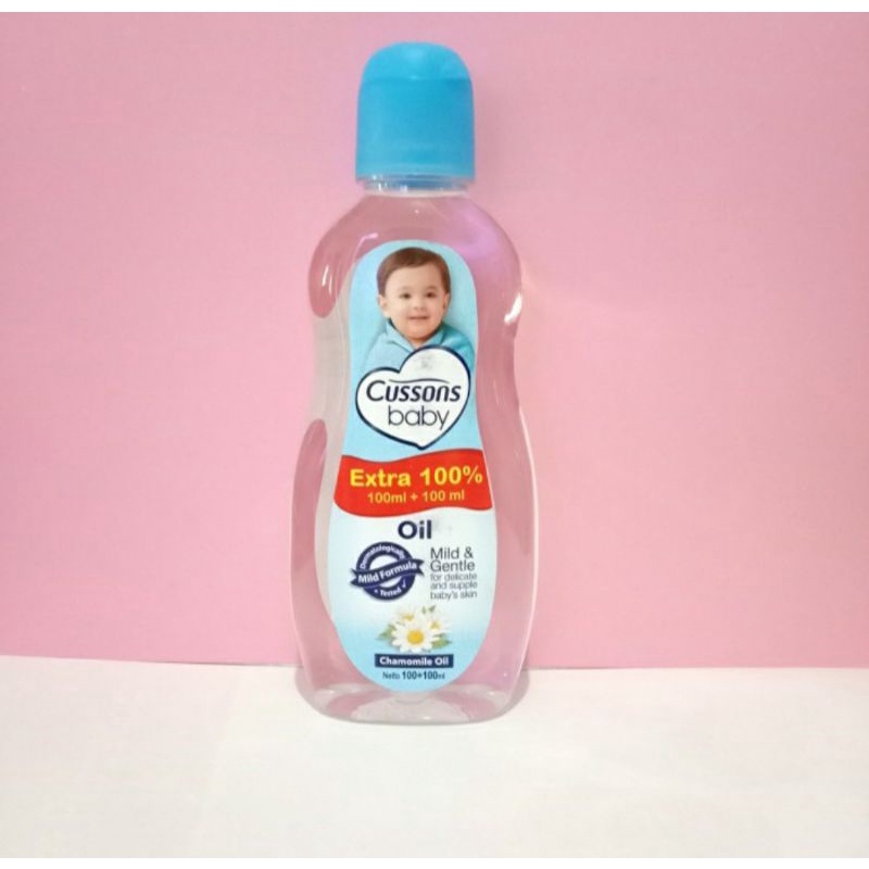 Cussons Baby Oil Extra 100ml+100ml