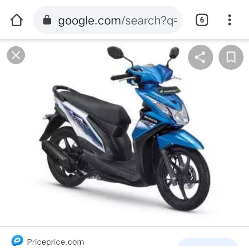 tutup knalpot beat FI 2012/2014 bonus 2 baut 10