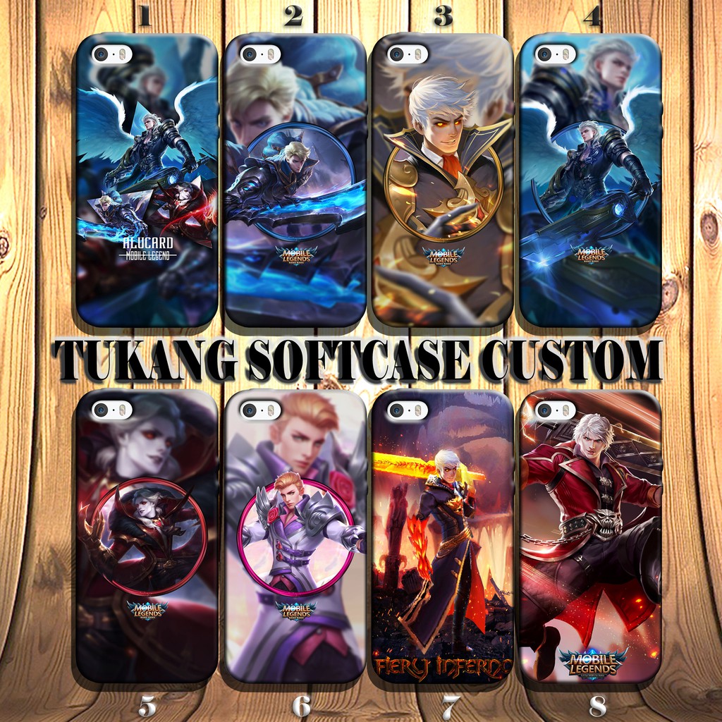 Softcase Custom Alucard Mobile Legends Case Casing IPhone Samsung Xiaomi Vivo Oppo Shopee Indonesia