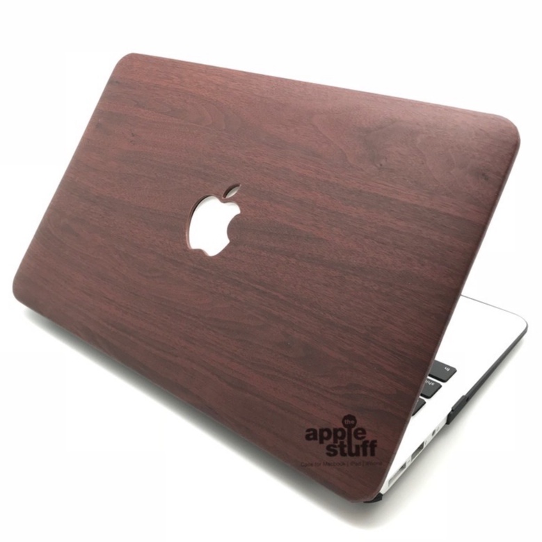 Macbook Case WOOD MAHOGANY