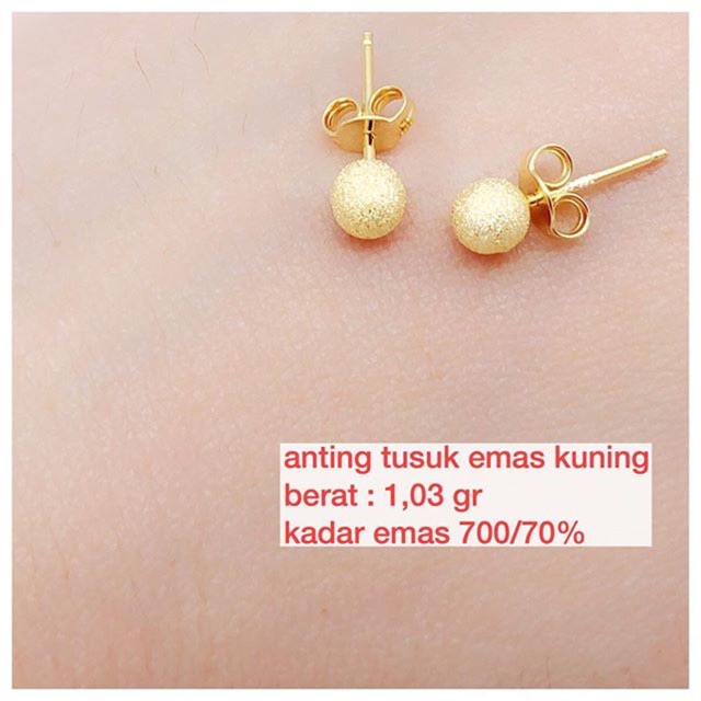 Harga Anting Tusuk Emas - Harga Pas Murah