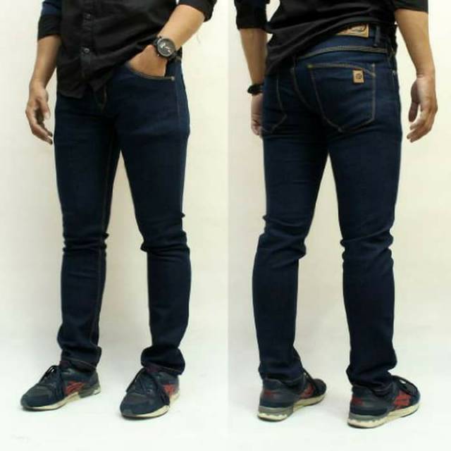 Celana Jeans slim fit Cheap Monday Slimfit Hitam size 27 - 36 Bisa COD