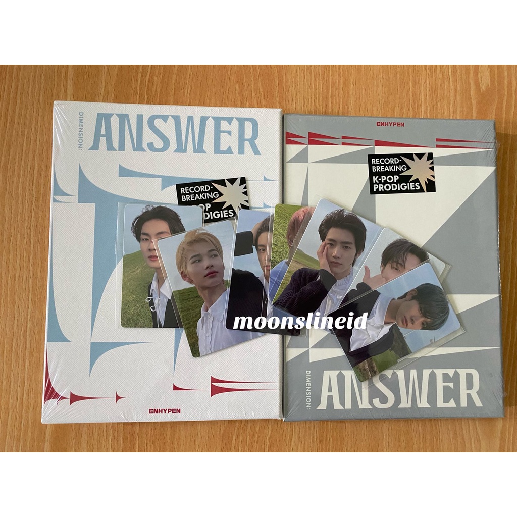 [READY STOCK] ENHYPEN ‘DIMENSION : ANSWER’ + POB STORE