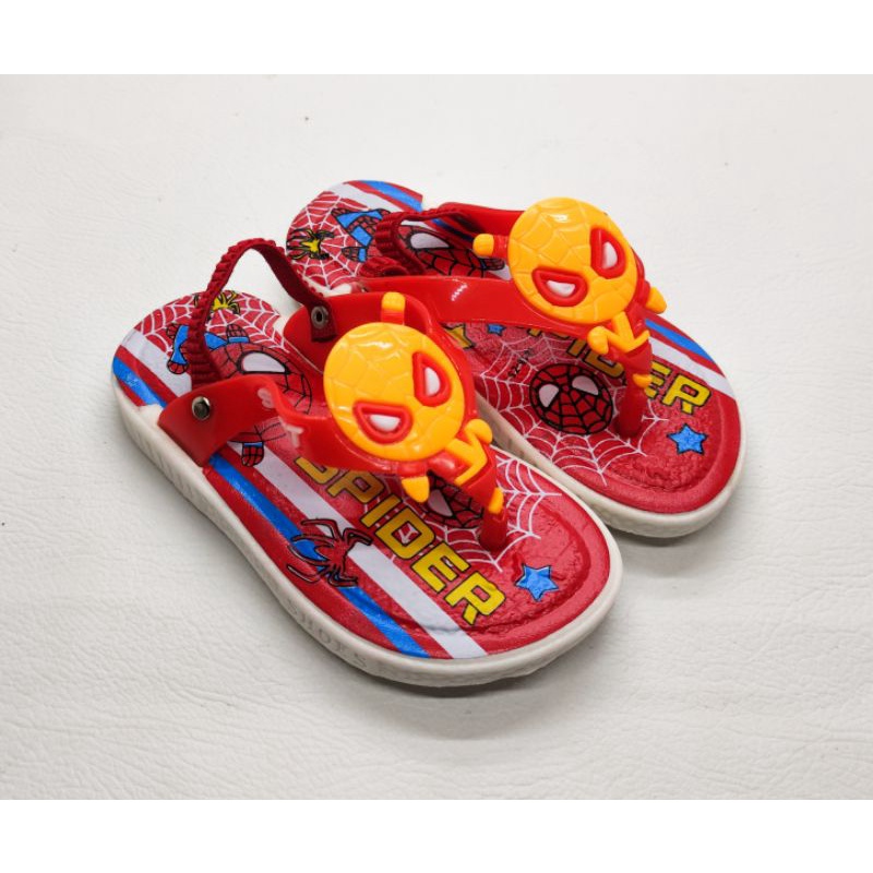 TERMURAH - SANDAL ANAK LAK-LAKI TALI IKAT BISA BERBUNYI CITT..CITT COD 1-3THN / SANDAL JEPIT ANAK BERBUNYI CITT.. CITT MOTIF SPAIDERMAN / SANDAL ANAK BALITA LUCU MOTIF SPAIDERMAN / SANDAL JEPIT BUNYI CIT CIT TERMURAH / SANDAL KEREN ANAK COWOK