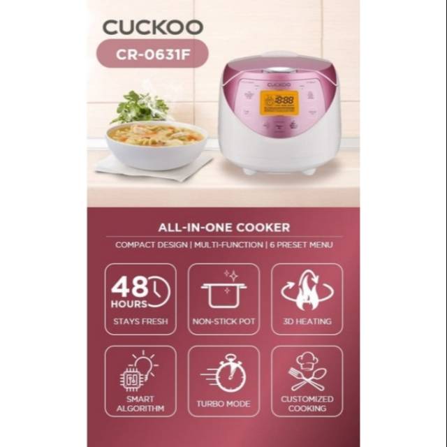 CUCKOO All in One Cooker CR-0631F