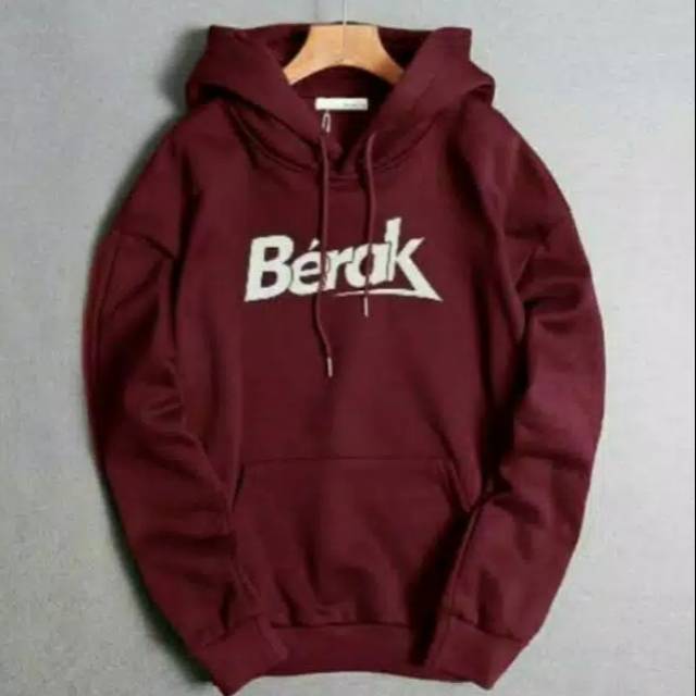 Jaket Hoodie Jumper Sweater Distro MAROON BERAK
