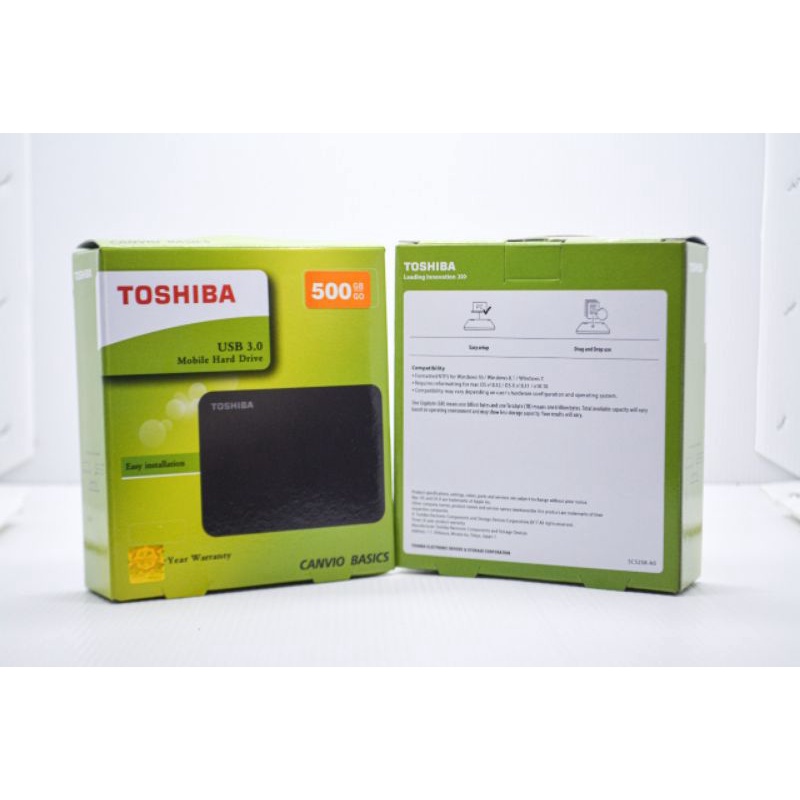 Harddisk External Toshiba 1TB New /HDD Eksternal USB 3.0 /Hdd 500GB-1TB