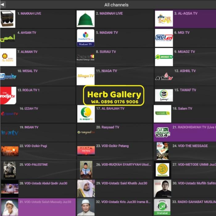 smart tv box android tv box termurah (tv sunnah) Qur'an, rodja tv.