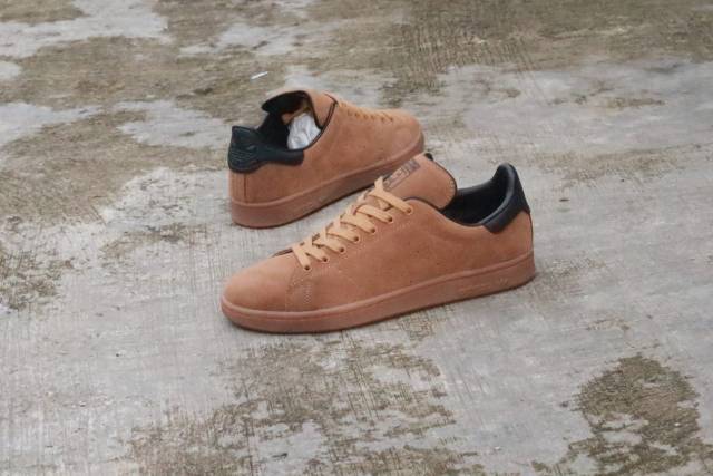 adidas brown suede
