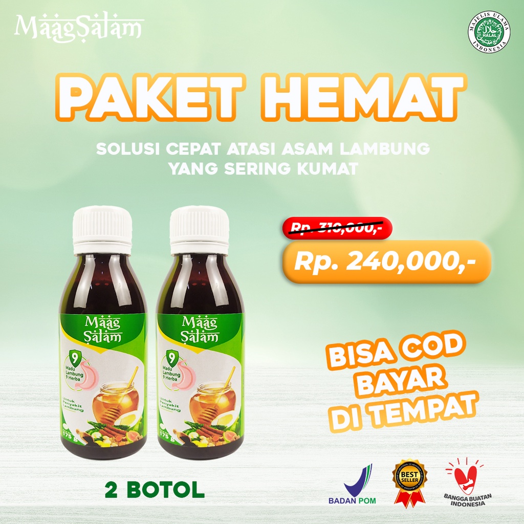 MADU LAMBUNG MAAG SALAM HERBAL I MADU KUNING SEHAT LAMBUNG I OBAT MAAG SALAM I ASAM LAMBUNG I ULU HA