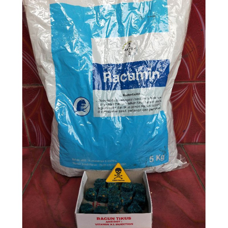 Racun Tikus Racumin Bayer 60Gr