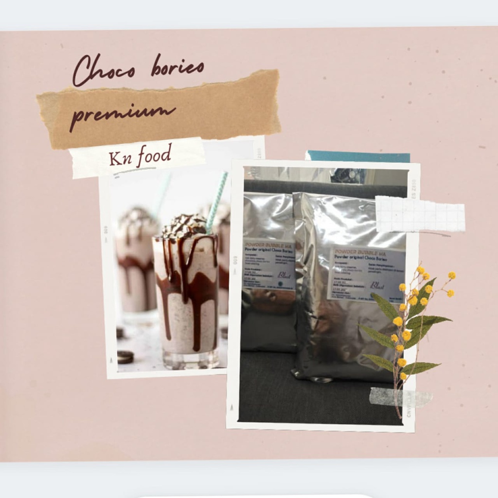 

Powder Choco Boreo Premium 1Kg Best Seller- Powder Choco Borieo Premium- 1 kg