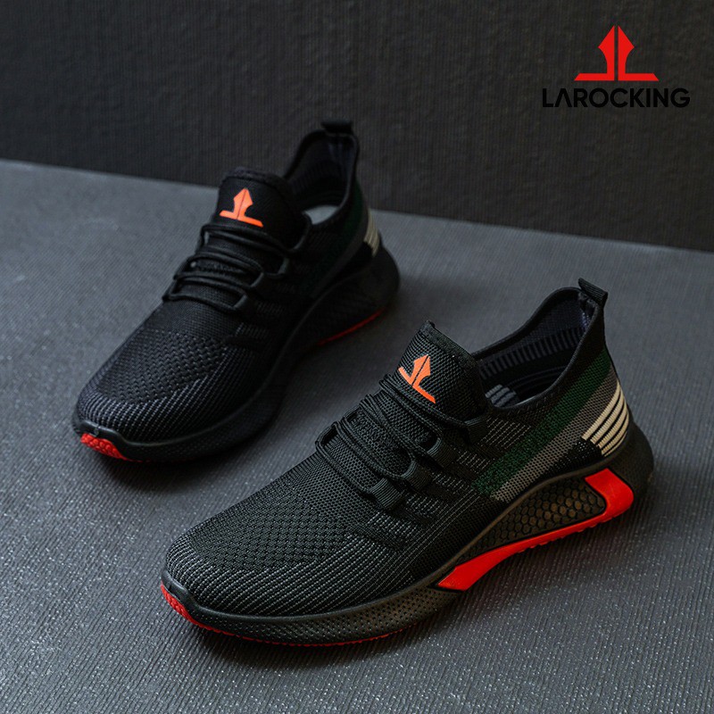 Larocking - Vortex Hitam | Sepatu Sneakers
