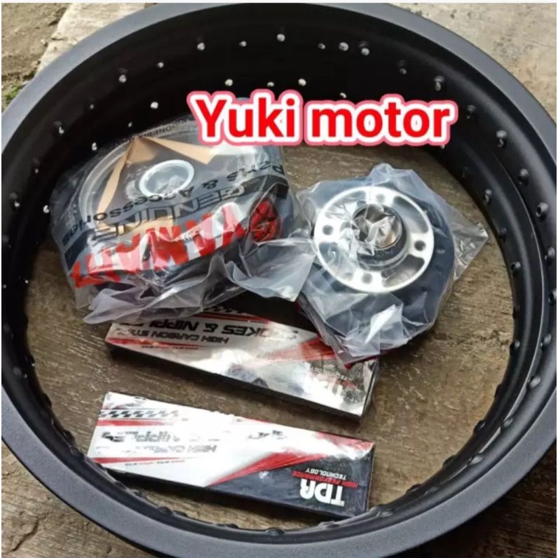 velg rx king ring 18x160/185 jari jari TDR, tromol ori