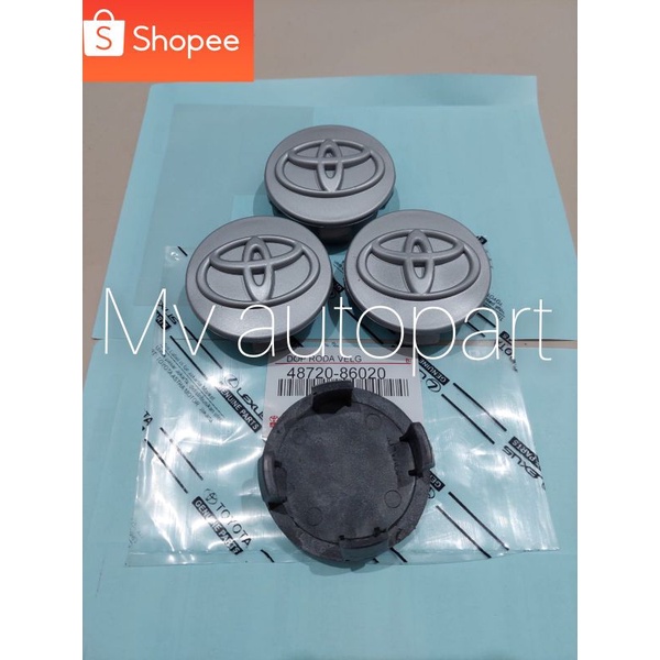 Dop roda velg 6.2cm Toyota Harrier Ori