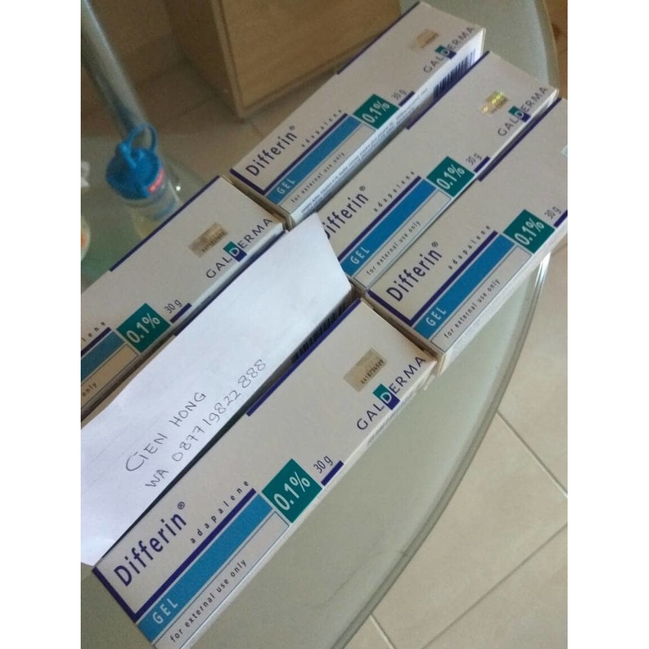 Differin gel 0.1 % adapelene obat jerawat