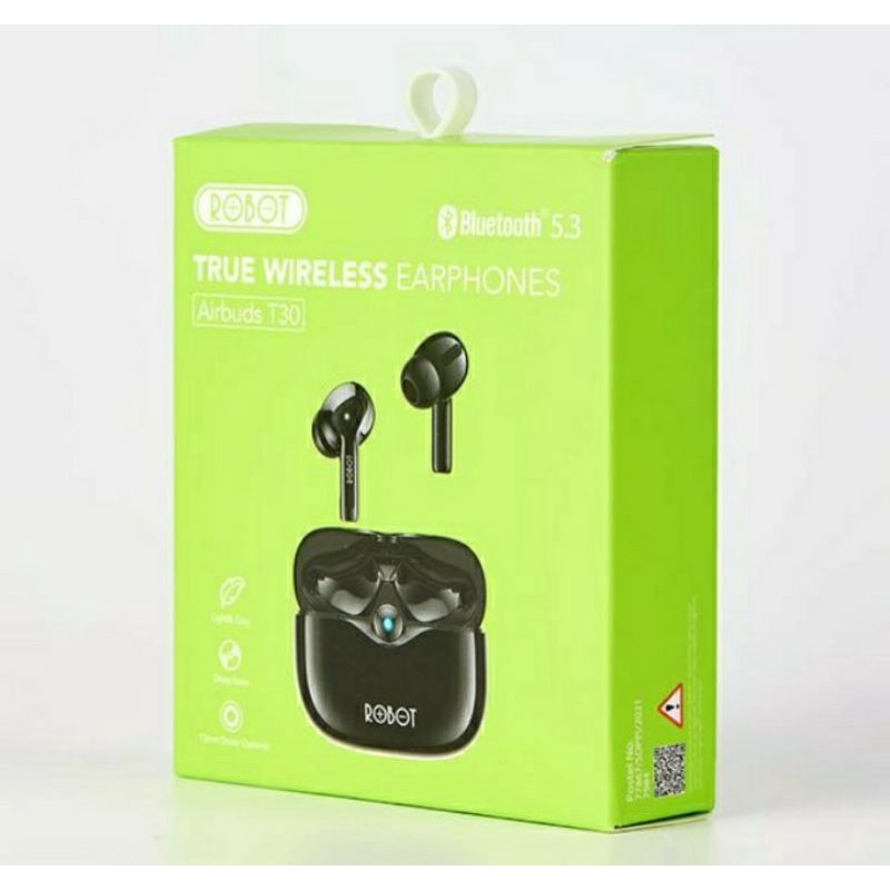 Headset Earphone Bluetooth Robot Airbud T30 TWS Original