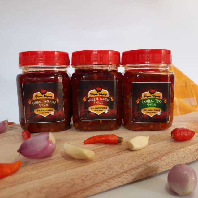 

Sambal Ikan Asap [Dapur Biyang] bumbu fresh
