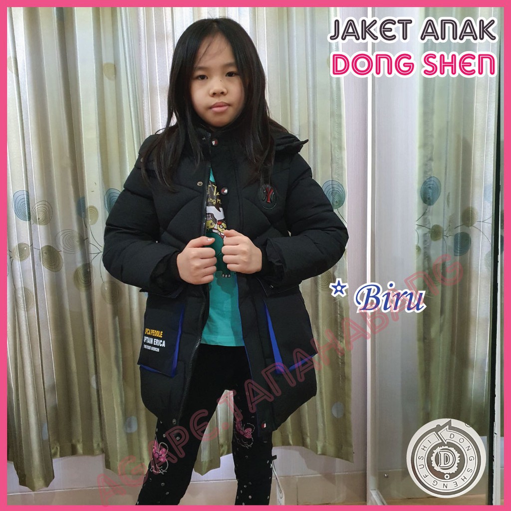 Jaket Winter Anak #DongShen/ Jaket puffer / jaket pakka / jaket musim dingin anak / Jaket anak