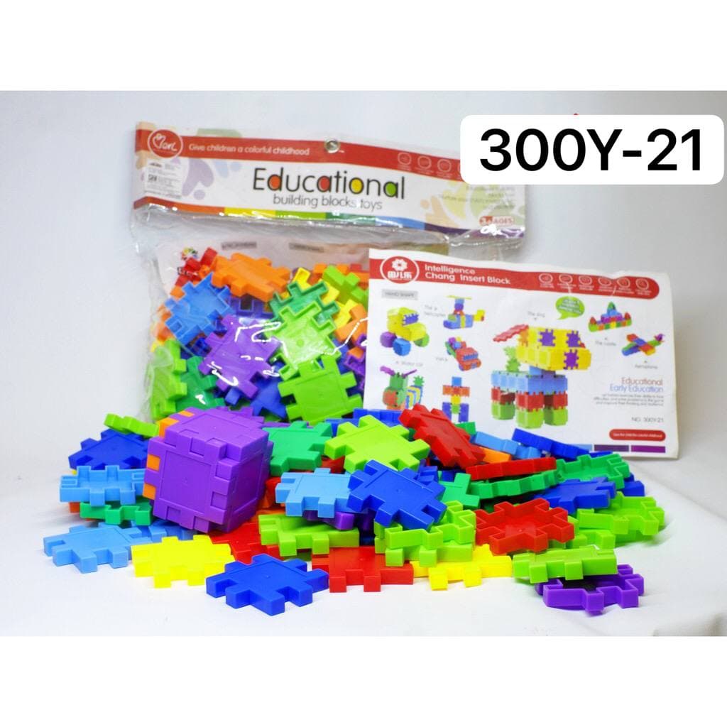 MAINAN EDUKASI ANAK BUILDING BLOCK 3D