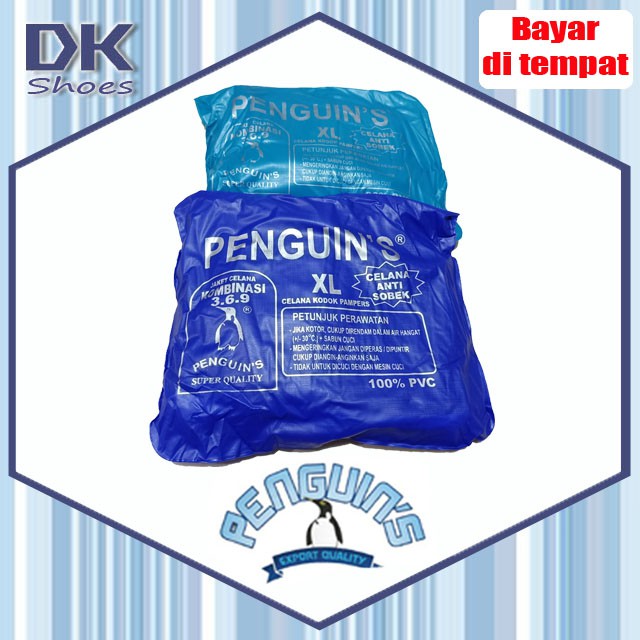 Jas Hujan Penguin's 369 XL Kombinasi / Jas Hujan Jaket Celana / Jas Hujan PVC