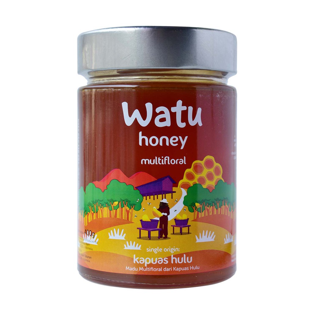 Watu Multifloral Honey Kapuas Hulu 400 Gr