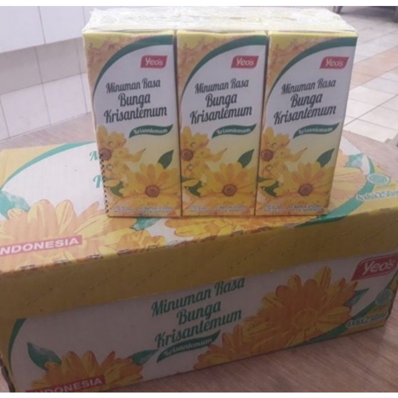 

Yeos Minuman Chysanthemum (24 Kotak @ 250 ml)