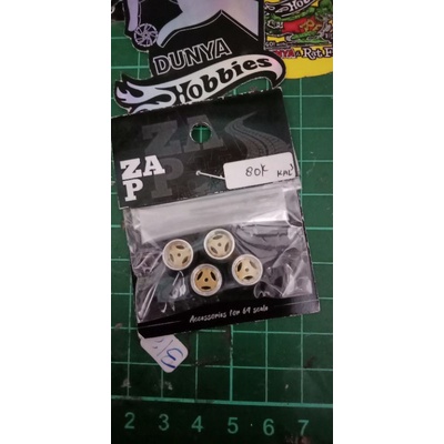 ZAP wheels lips Alloy - ban karet hotwheels 10-10 spoke 3