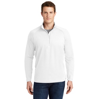 Sport-Tek Sport-Wick Stretch 1/2-Zip Pullover | Sweater Sport Pria