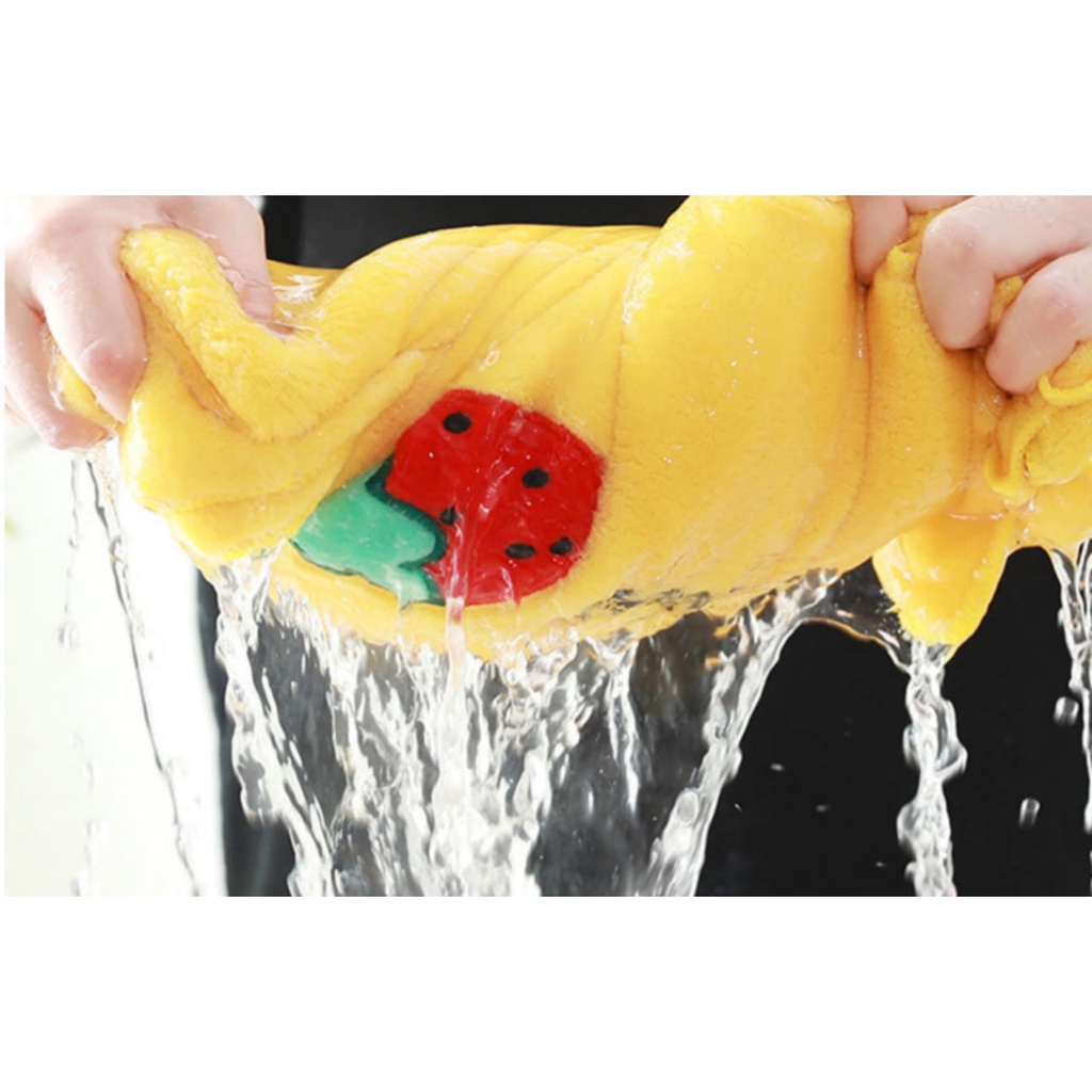 Handuk Mandi Dewasa 70x140cm Microfiber Motif Buah Handuk Anak Bayi Import